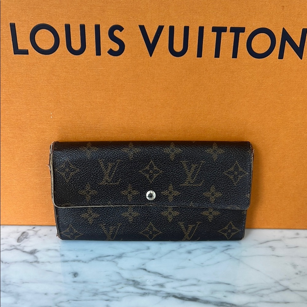 Louis Vuitton Brown Monogram Wallet